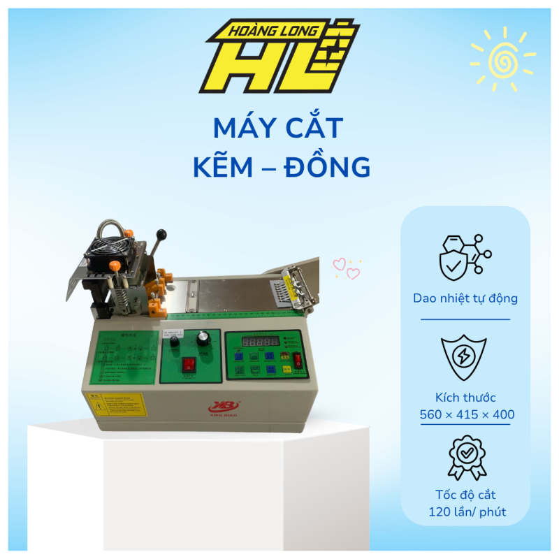 Máy Cắt Kẽm – Cắt  Đồng Bằng Dao Nhiệt Tự Động