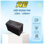 Hộp Đựng Pin 120A - 150Ah  ABS Chống Nước ( 33*17*21 ) – Chưa Kèm Đồng Hồ