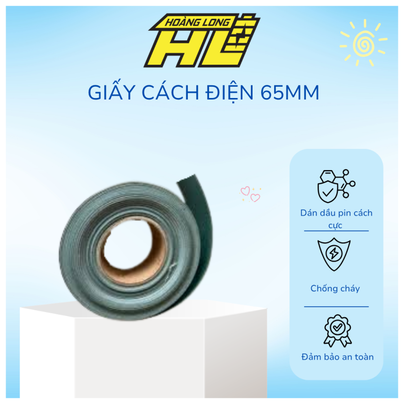 Giấy cách điện 65mm ( Mới 100% )