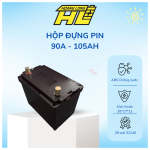 Hộp Đựng Pin 90A - 105Ah  ABS Chống Nước ( 26*17*21)  – Chưa Kèm Đồng Hồ