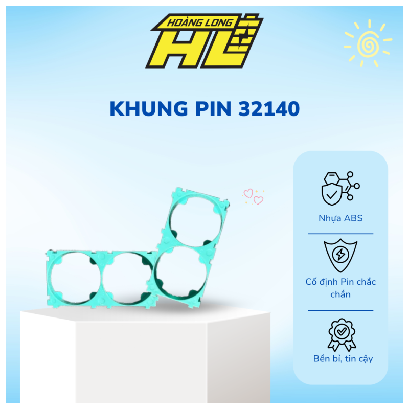 Khung Đóng Pin (32140-32138 ) : Bảo Vệ Hiệu Quả và Dễ Dàng Lắp Ráp Thành Khối Pin của Bạn