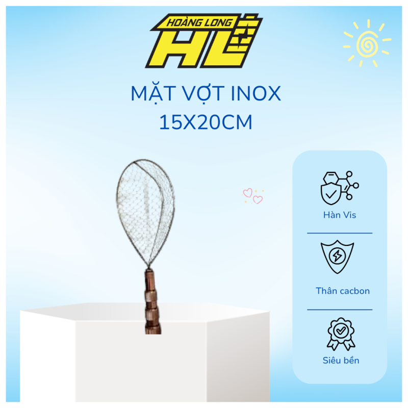Mặt vợt inox (15*20cm)