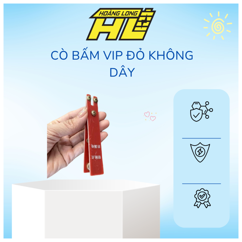 Cò bấm VIP đỏ không dây
