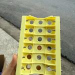 Khay cân bằng pin 21700 (6 cell)