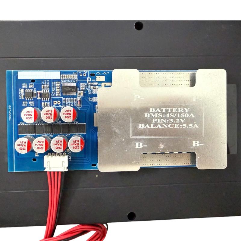 Mạch BMS 150a tích hợp 16fet lớn và Cân Bằng 5A (Có Tản Nhôm)