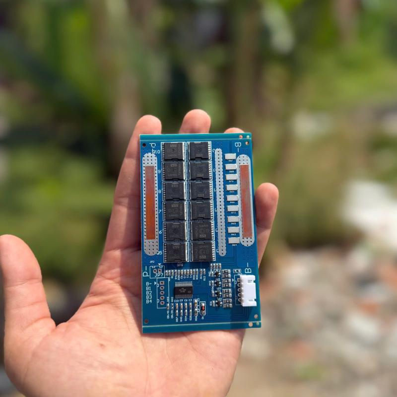 Mạch BMS 250a Công Suất Lớn 12 Fet 9 Chân ( 4s )