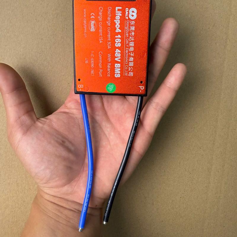 Mạch Bảo Vệ BMS 16S 48V 30A Cho 3.2V Chính Hãng DALY (Sạc Xả Chung)