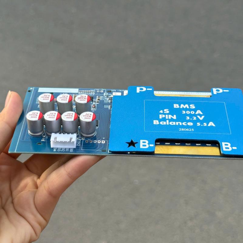 Mạch BMS 300A 4S THCB Chủ Động 6A Bản Fet 8 Chân