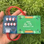 Mạch BMS 300A Bảo Vệ Pin Hệ 4S THCB Chủ Động 6A 16FET 9 Chân
