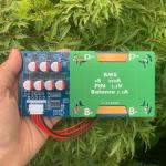 Mạch BMS 300A Bảo Vệ Pin Hệ 4S THCB Chủ Động 6A 16FET 9 Chân