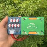 Mạch BMS 300A Bảo Vệ Pin Hệ 4S THCB Chủ Động 6A 16FET 9 Chân