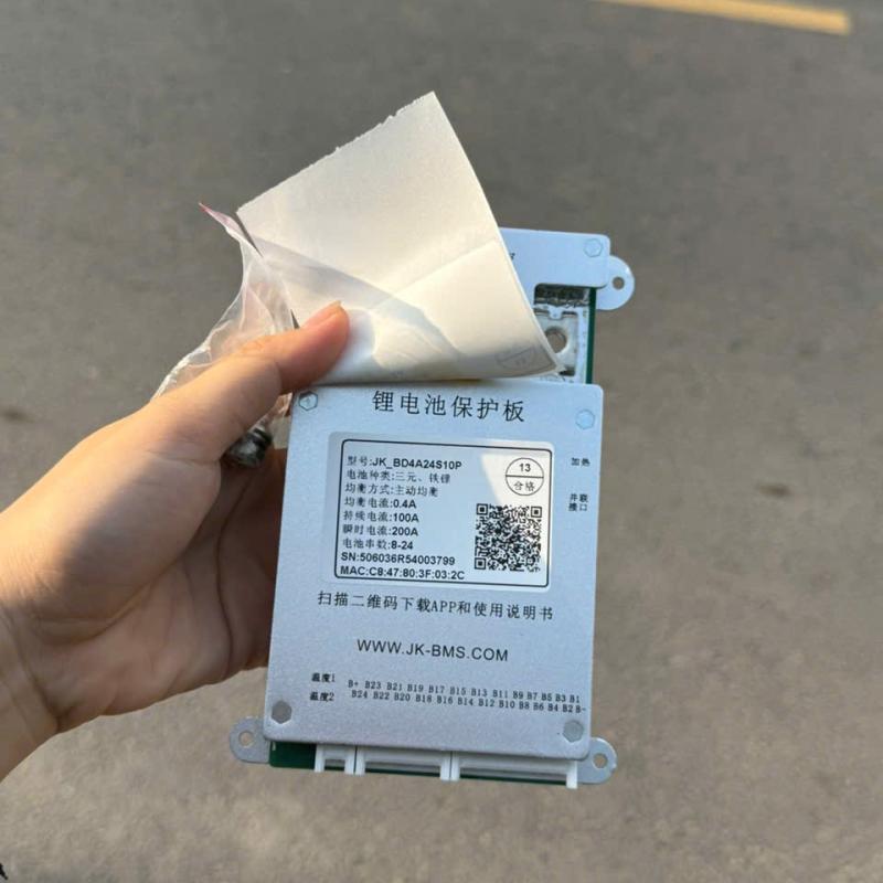 ✅ Mạch BMS JK 8-24S 100A Có Cân Bằng 0.4A – Tích Hợp Bluetooth & App Điều Khiển Từ Xa